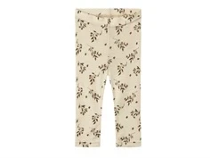 Lil Atelier sandshell printet legging merinould/modal